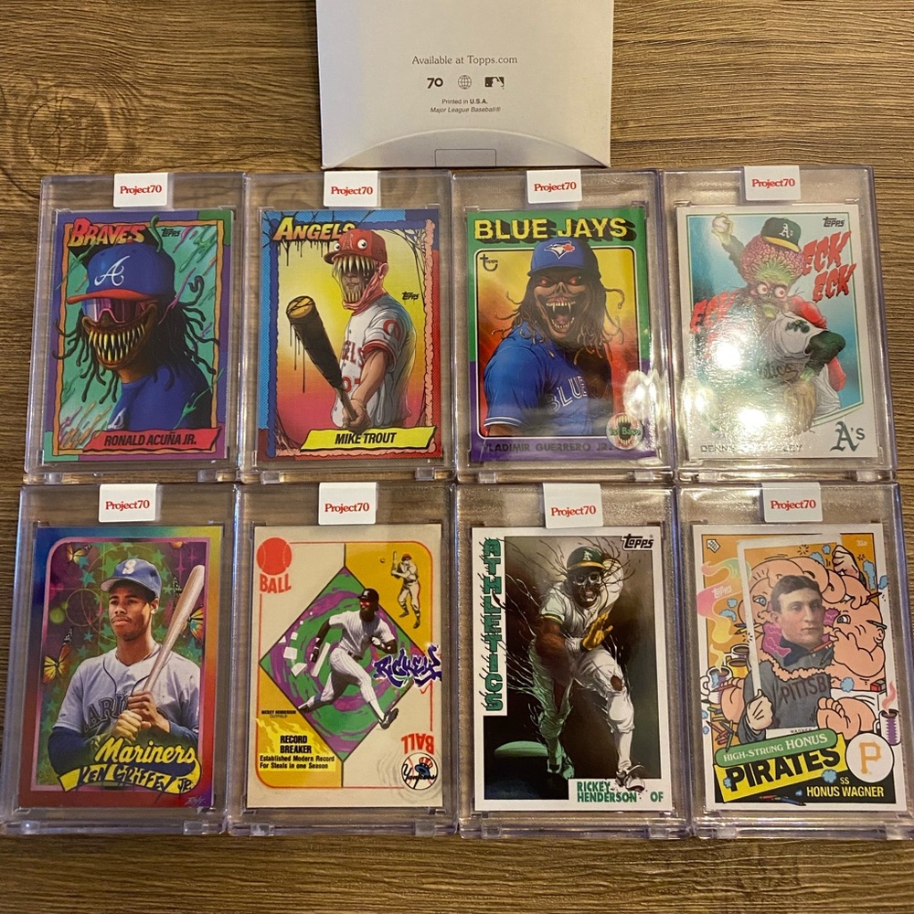 Topps Project 70 Baseball Card Lot